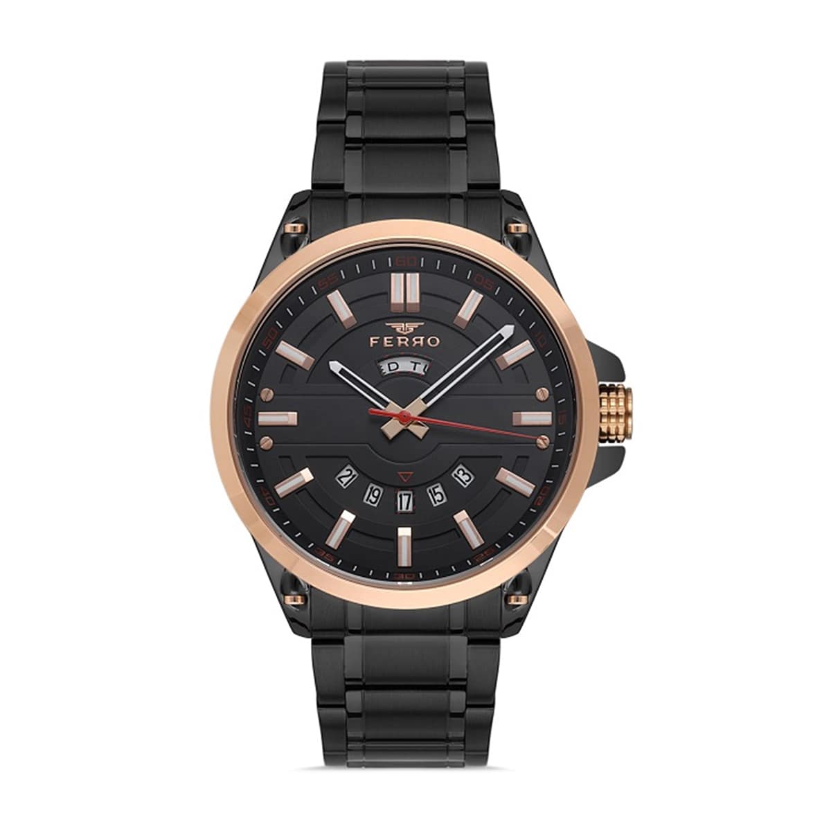 MONTRE FERRO HOMME M.FONCTION ACIER